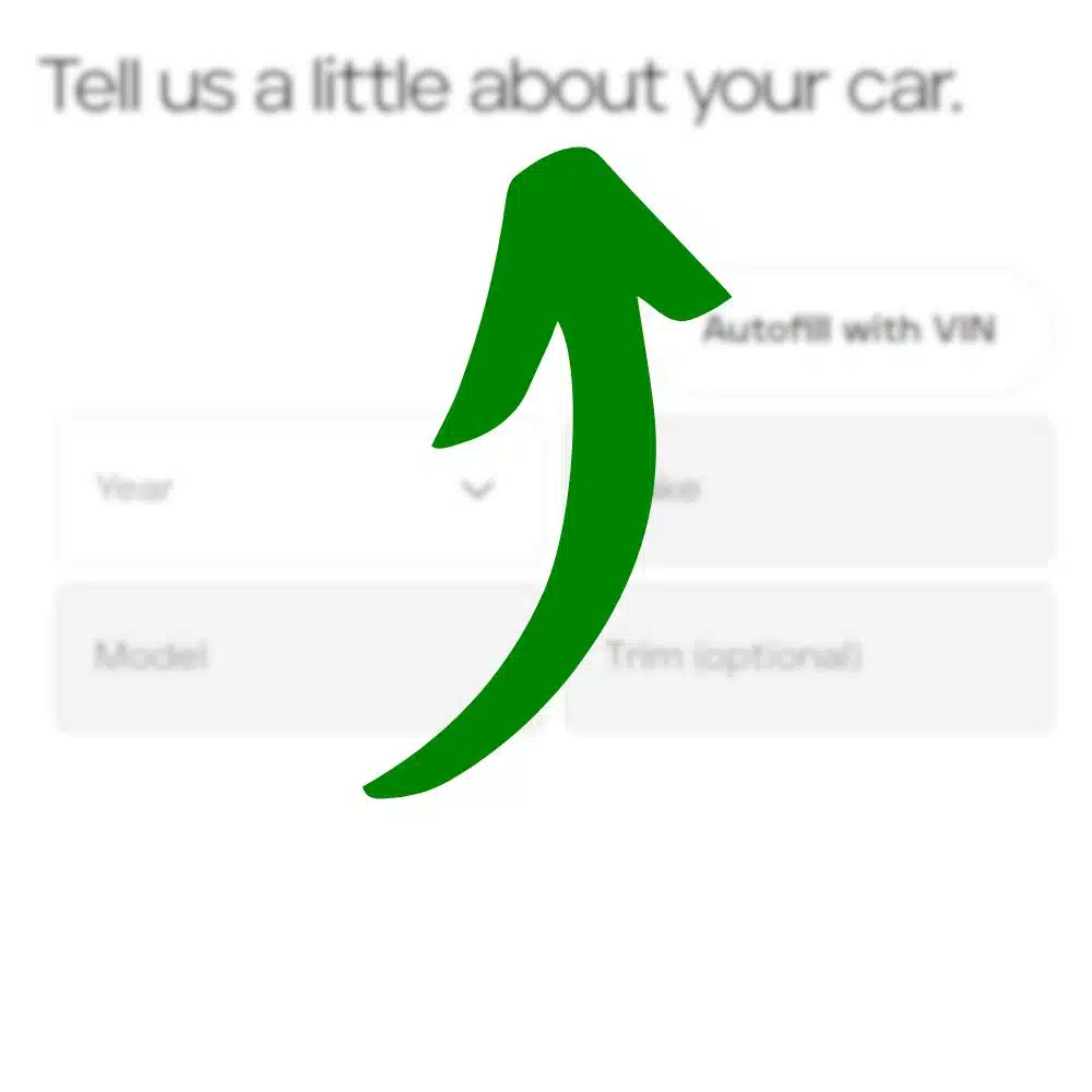 preview of roscoes cash for cars offer form